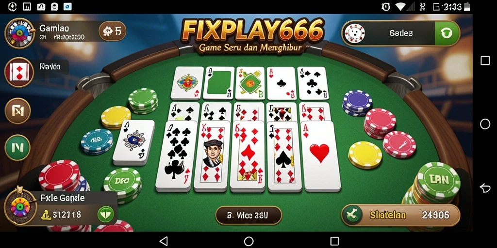 Tampilan gameplay FIXPLAY666 yang menarik dan interaktif.