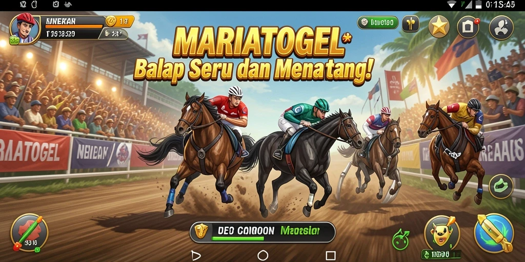 Tampilan menarik dari gameplay MARIATOGEL yang mendebarkan.