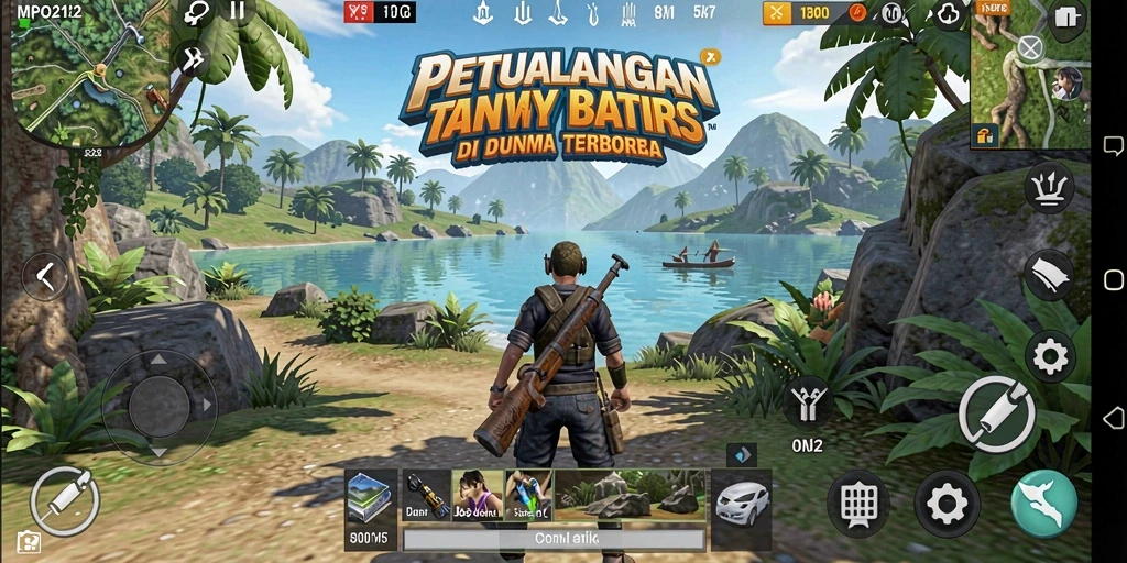 Tampilan menarik dari dunia terbuka MPO2121 dengan grafis menakjubkan.