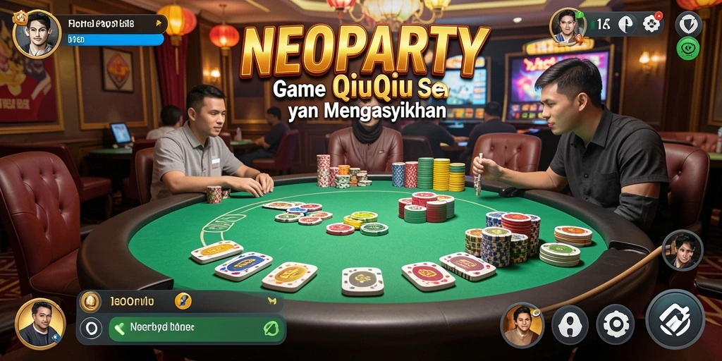 Tangkapan layar gameplay QiuQiu yang menarik dan seru.