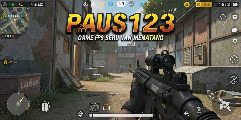 Gameplay PAUS123 yang mendebarkan dengan aksi tembak-menembak yang intens.